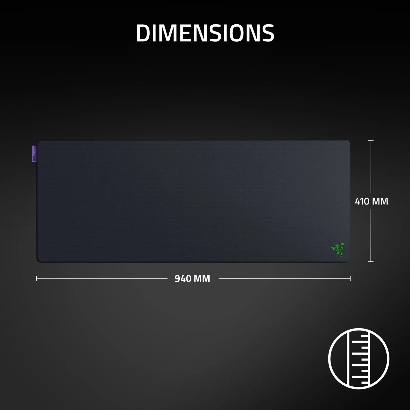 Razer Gigantus V2 Pro XXL / 3XL – Soft Esports Gaming Mouse Mat – Max Speed / Max Control / Balance – GlideCore Foam