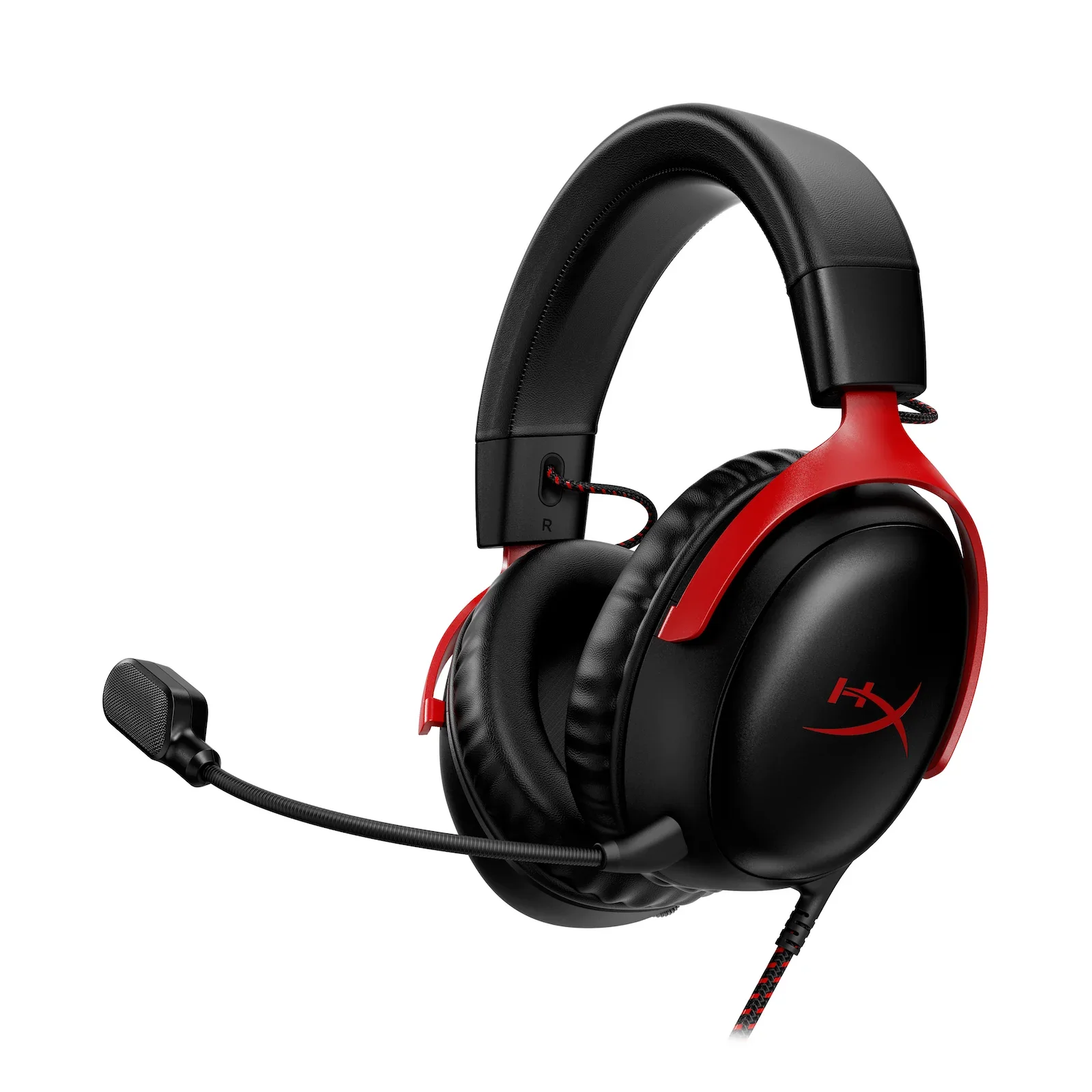 HyperX Cloud III Wired Gaming Headset - 53mm Drivers - PC/PS5/Xbox/Switch - DTS:X - Memory Foam