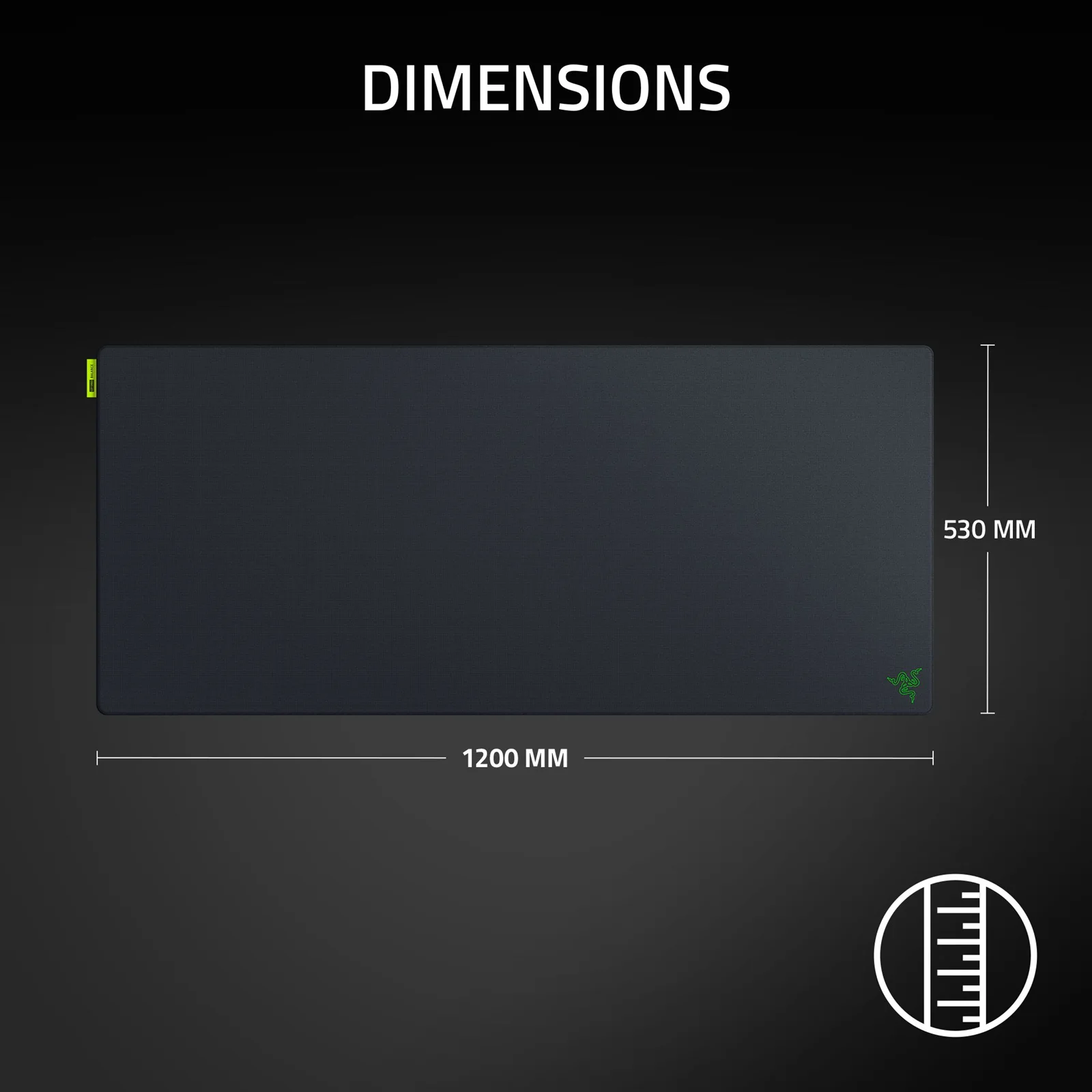 Razer Gigantus V2 Pro XXL / 3XL – Soft Esports Gaming Mouse Mat – Max Speed / Max Control / Balance – GlideCore Foam