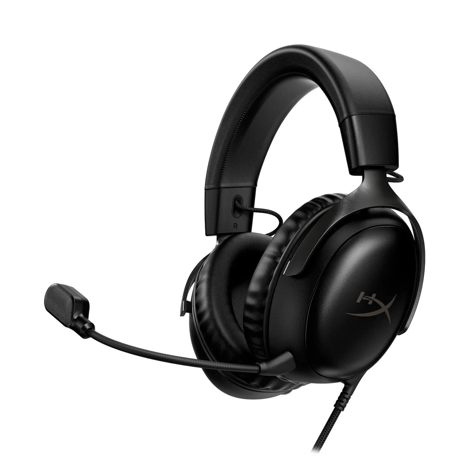 HyperX Cloud III Wired Gaming Headset - 53mm Drivers - PC/PS5/Xbox/Switch - DTS:X - Memory Foam