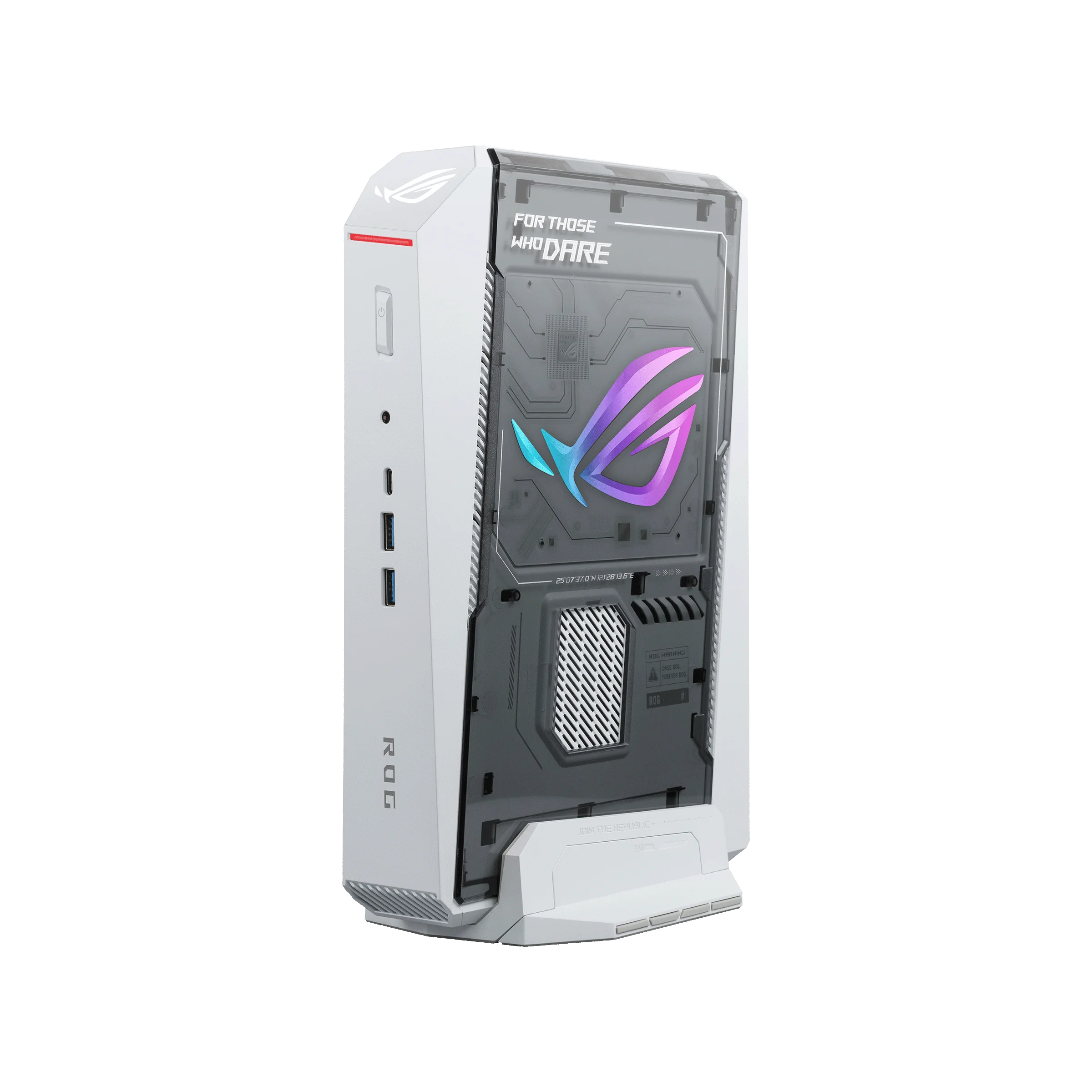 ASUS ROG NUC 16 Gaming Mini PC – RTX5070Ti – Intel Core Ultra 9 290HX – 32GB RAM – 1TB SSD – White
