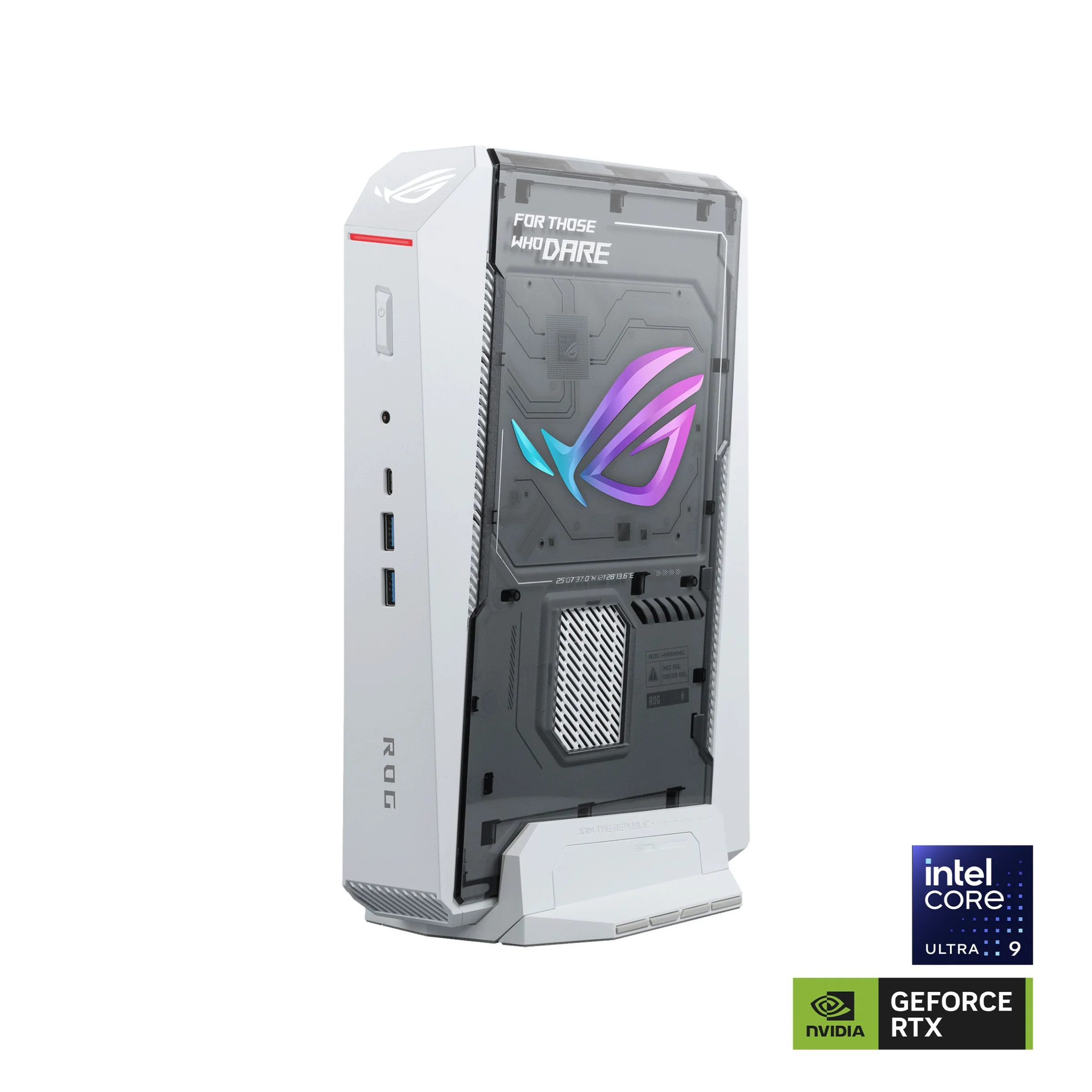 ASUS ROG NUC 16 Gaming Mini PC – RTX5080 – Intel Core Ultra 9 290HX – 32GB RAM – 1TB SSD – White