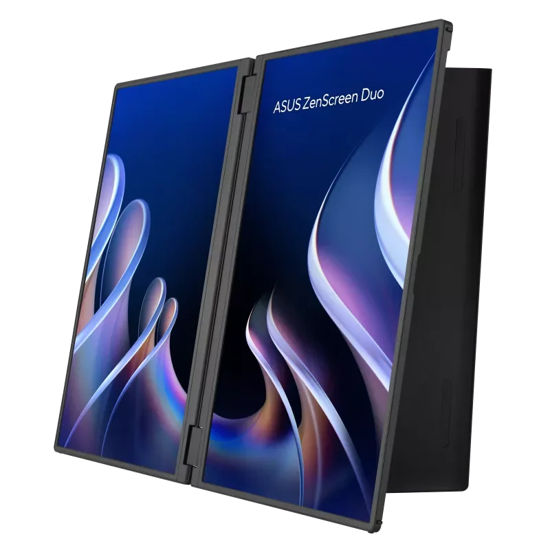 ASUS ZenScreen Duo MB14FCD Dual 14" Portable Monitor – IPS – 60Hz – 360° Foldable – USB-C – Mini HDMI