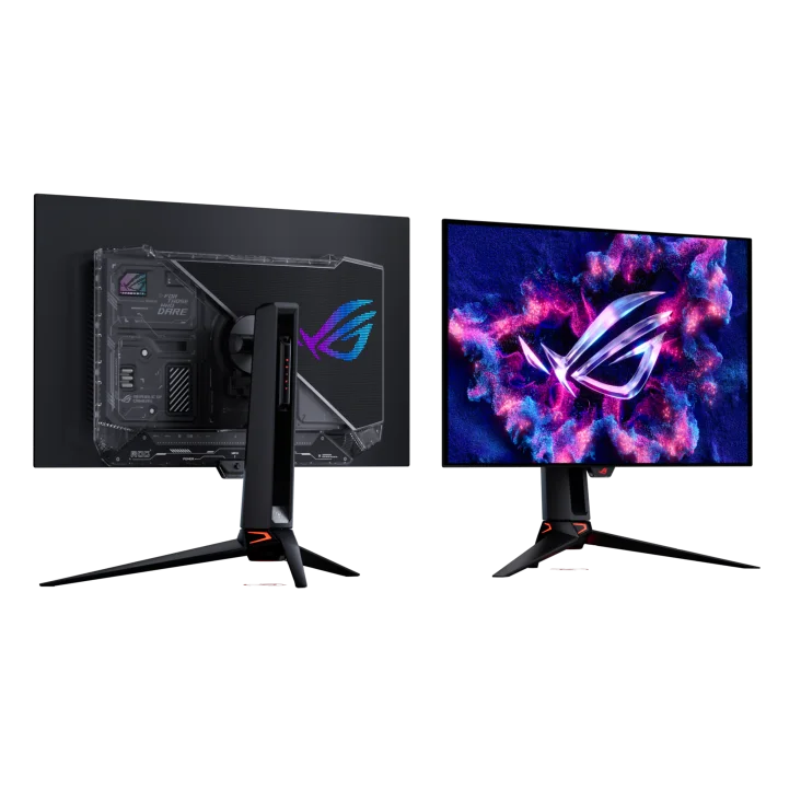 【SAME-DAY DELIVERY】 ASUS ROG Swift OLED PG27UCWM – 27" 4K Tandem RGB OLED 240Hz / FHD 480Hz – 0.03ms Gaming Monitor