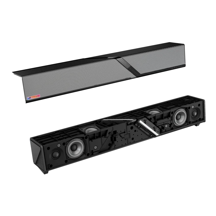 ASUS ROG Gjallar Gaming Soundbar — Dolby Atmos - 3.1.2-Channel Audio - RGB Lighting