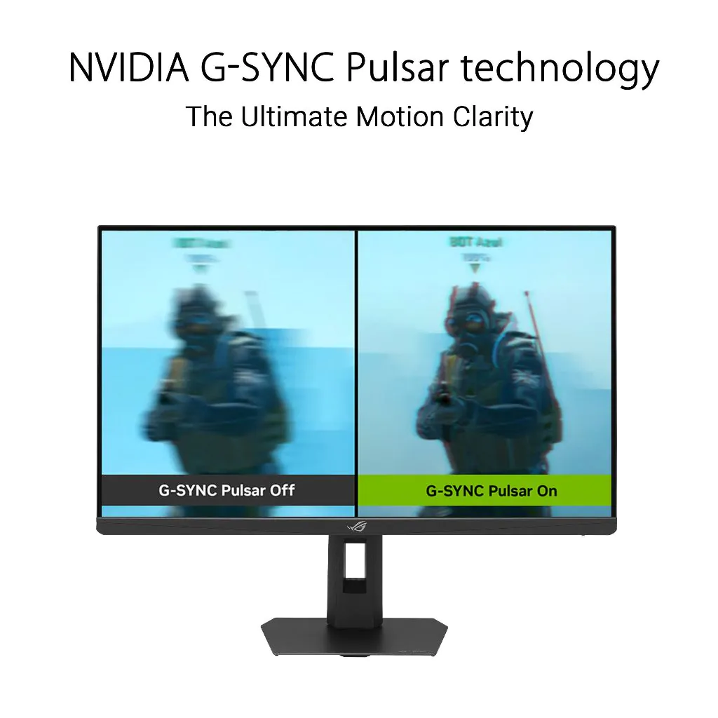 【SAME-DAY DELIVERY】ASUS ROG Strix Pulsar XG27AQNGV – 27" QHD Ultrafast IPS 360Hz – 1ms – G-SYNC Pulsar Gaming Monitor