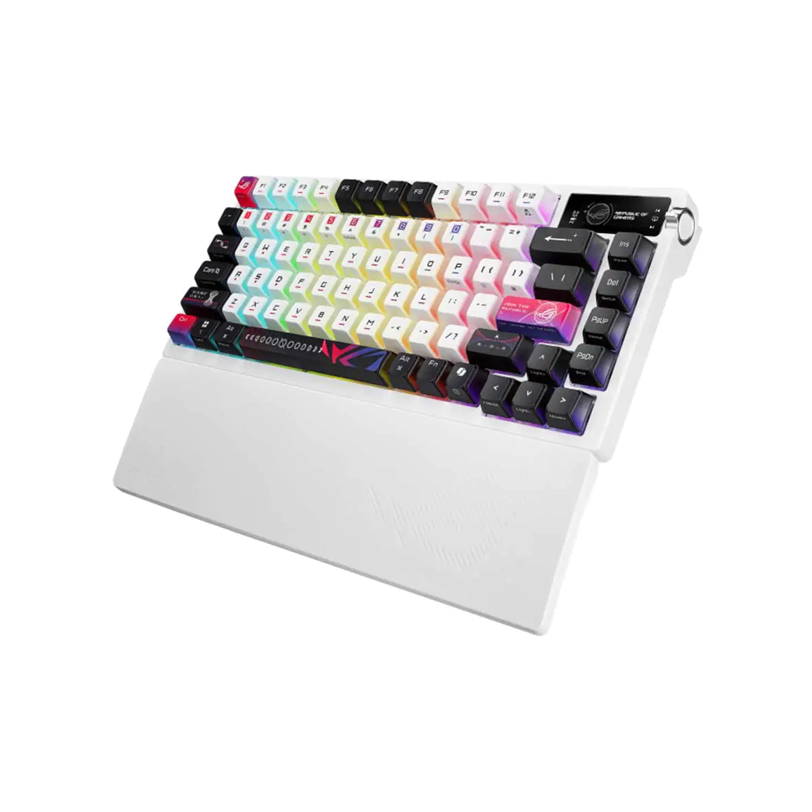 ROG Azoth X Wireless Gaming Keyboard — Hot-Swappable - Tri-Mode - Silicon Wrist Rest — Esports-Grade