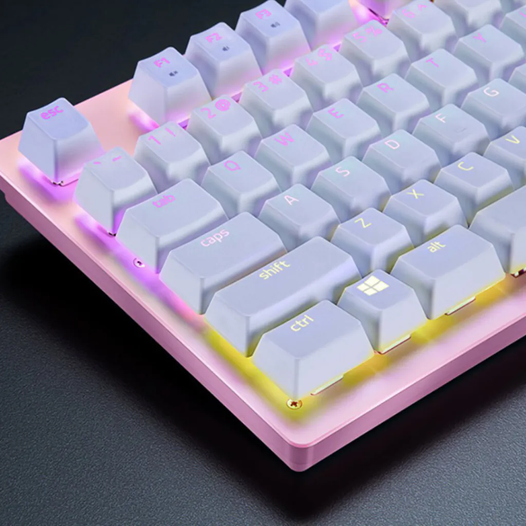 Razer PBT Keycap Upgrade Set — Doubleshot - Textured - Green Colorway
