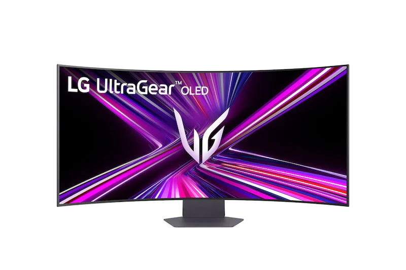 LG 45GX950A-B 45" Curved 5K2K WUHD OLED Gaming Monitor – 165Hz, 0.03ms, Speakers