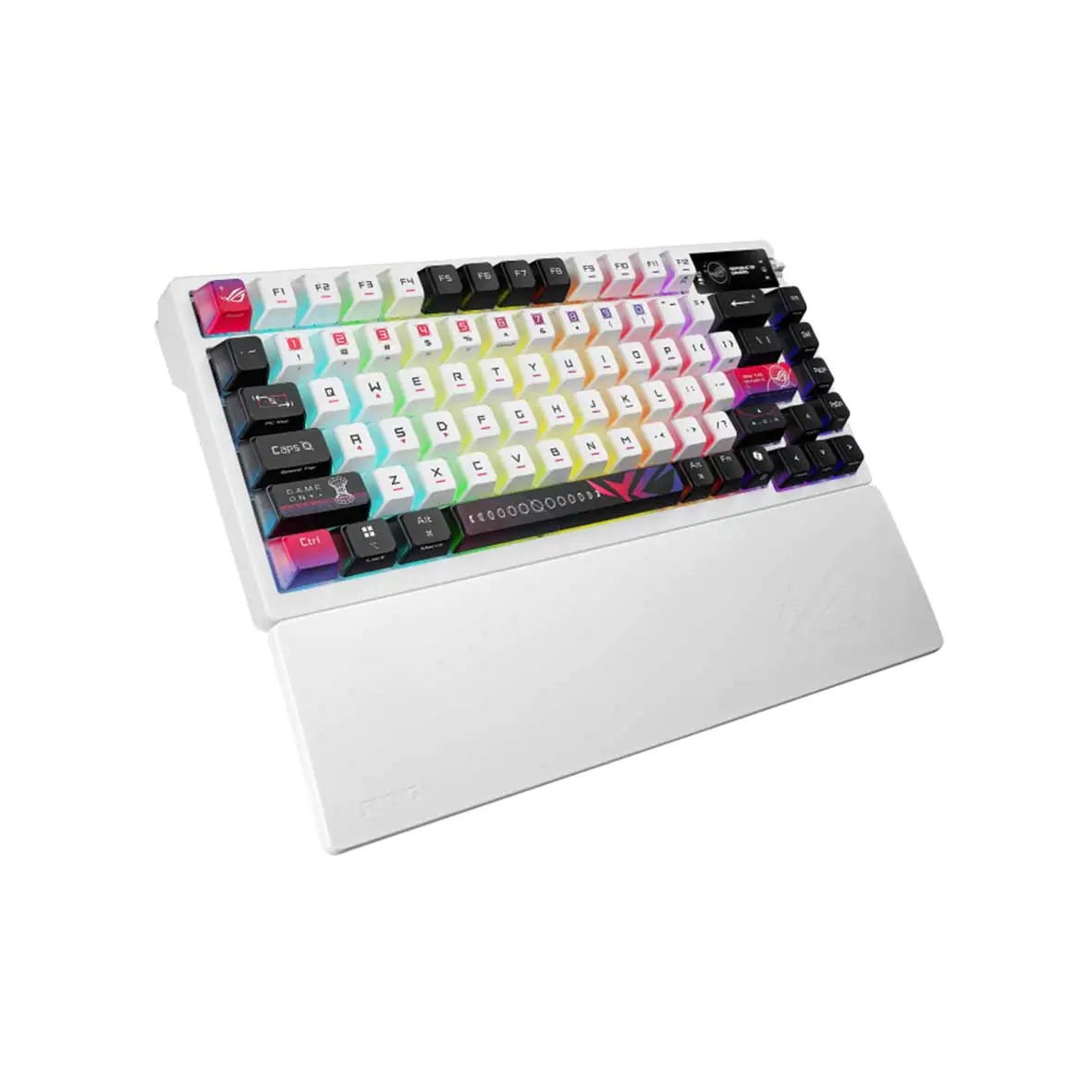 ROG Azoth X Wireless Gaming Keyboard — Hot-Swappable - Tri-Mode - Silicon Wrist Rest — Esports-Grade