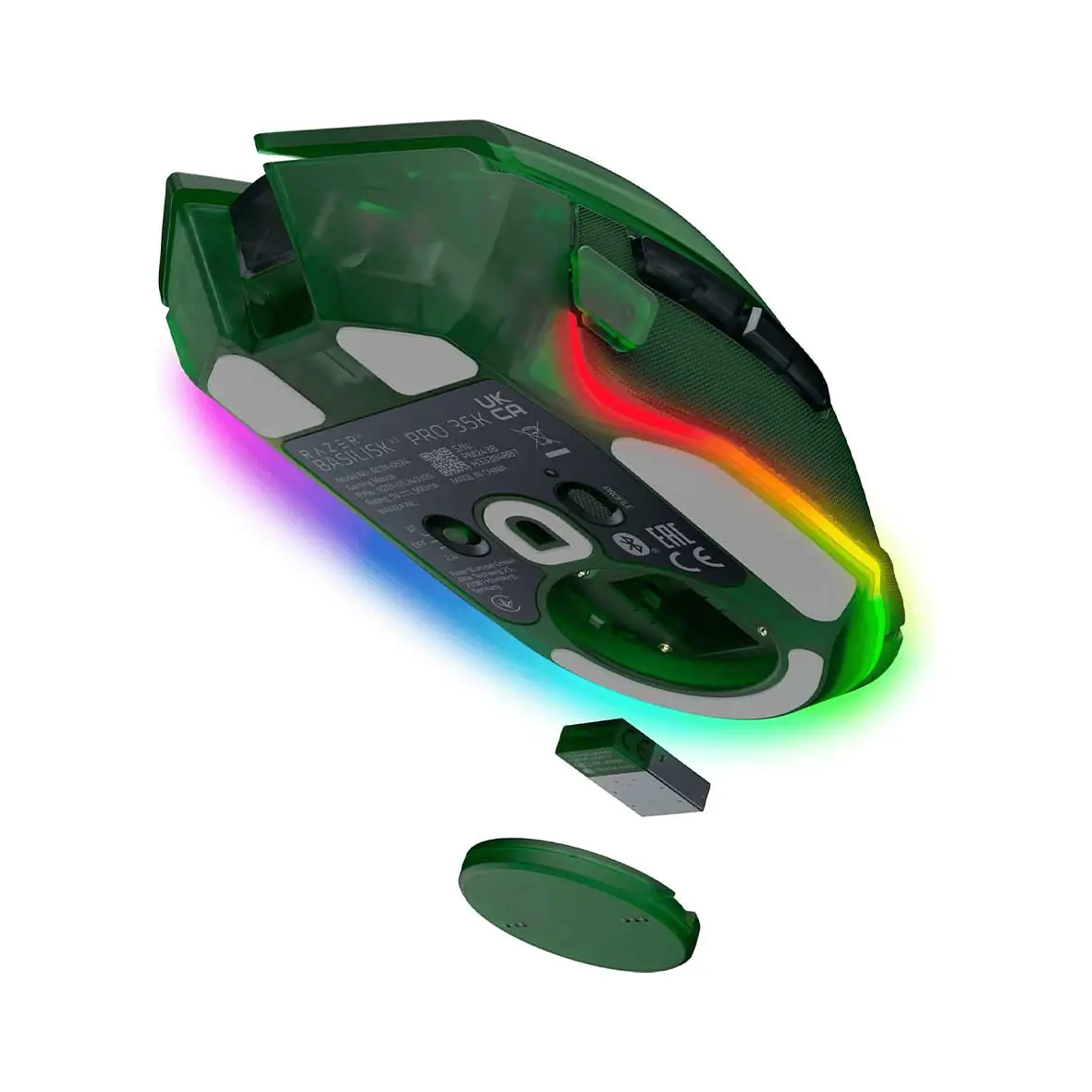 Razer Basilisk V3 Pro 35K Wireless Ergonomic Gaming Mouse with HyperScroll Tilt Wheel & Chroma RGB Lighting