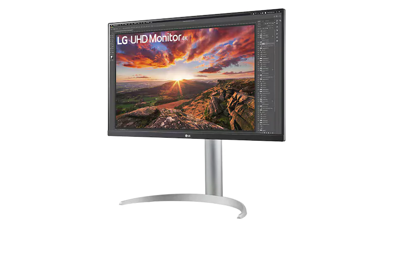 LG Monitor (UHD 4K IPS HDR400 DP USB-C HAS SPK) - 27UP850K-W