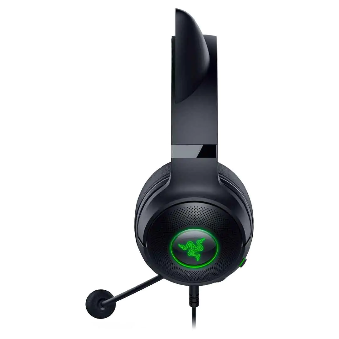 Razer Kraken Kitty V2 USB Wired RGB Headset - Chroma Kitty Ears