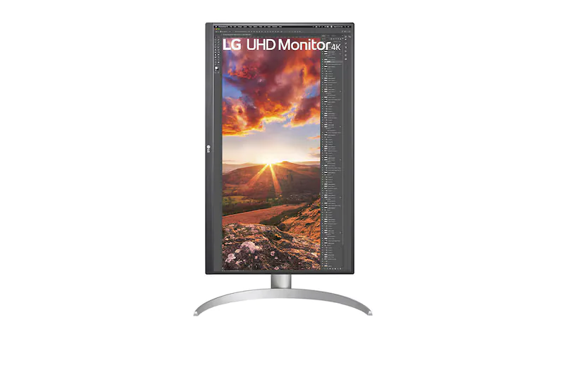 LG Monitor (UHD 4K IPS HDR400 DP USB-C HAS SPK) - 27UP850K-W