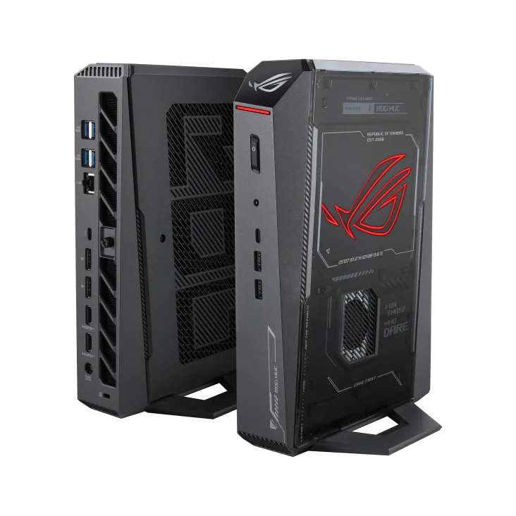 [Same‑Day Delivery] ASUS ROG NUC Mini AI Gaming Desktop – Intel Core Ultra 9 – 32GB RAM – 1TB SSD – RTX5080 Laptop GPU