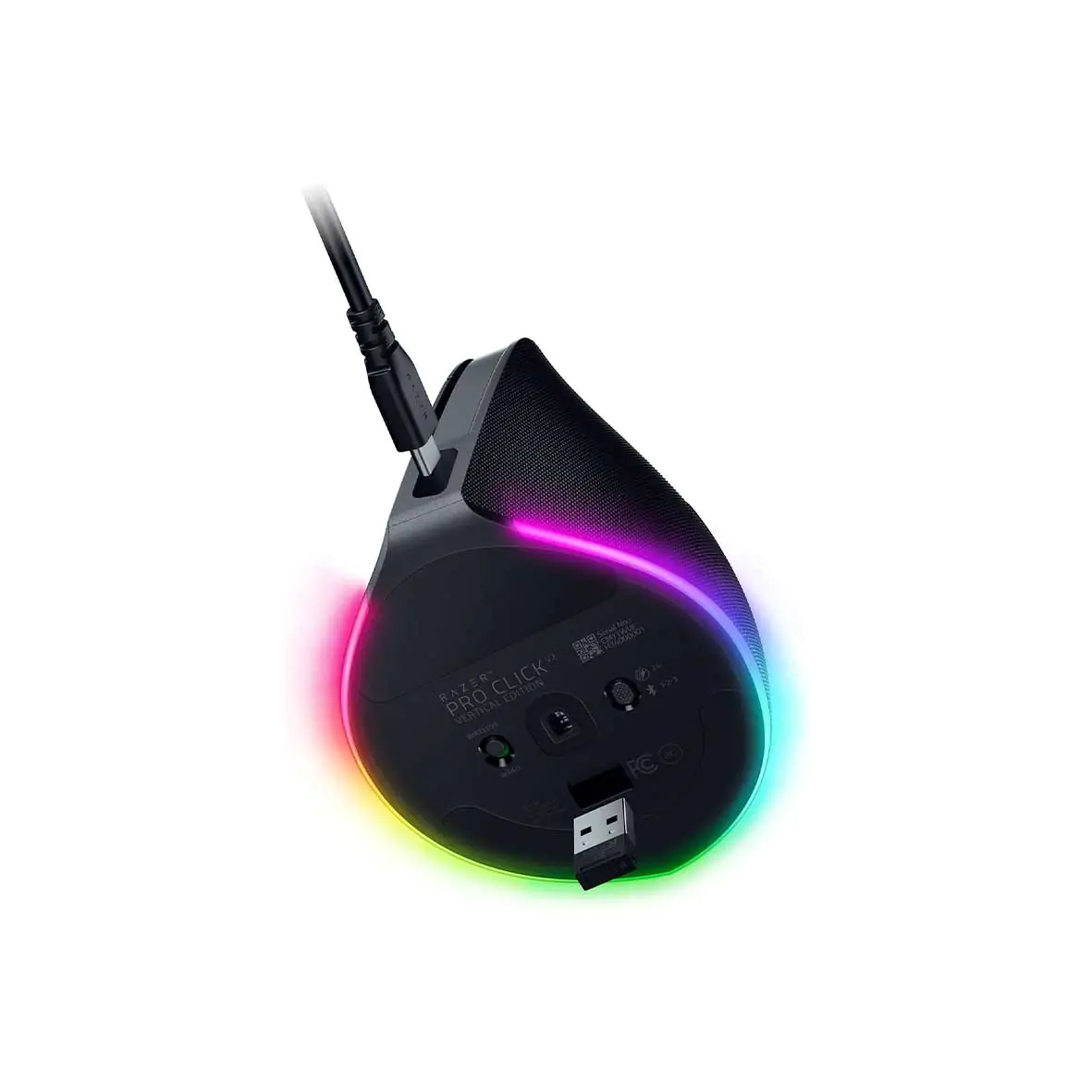 Razer Pro Click V2 Vertical Gaming Mouse — Wireless - Ergonomic - 6-Button Design