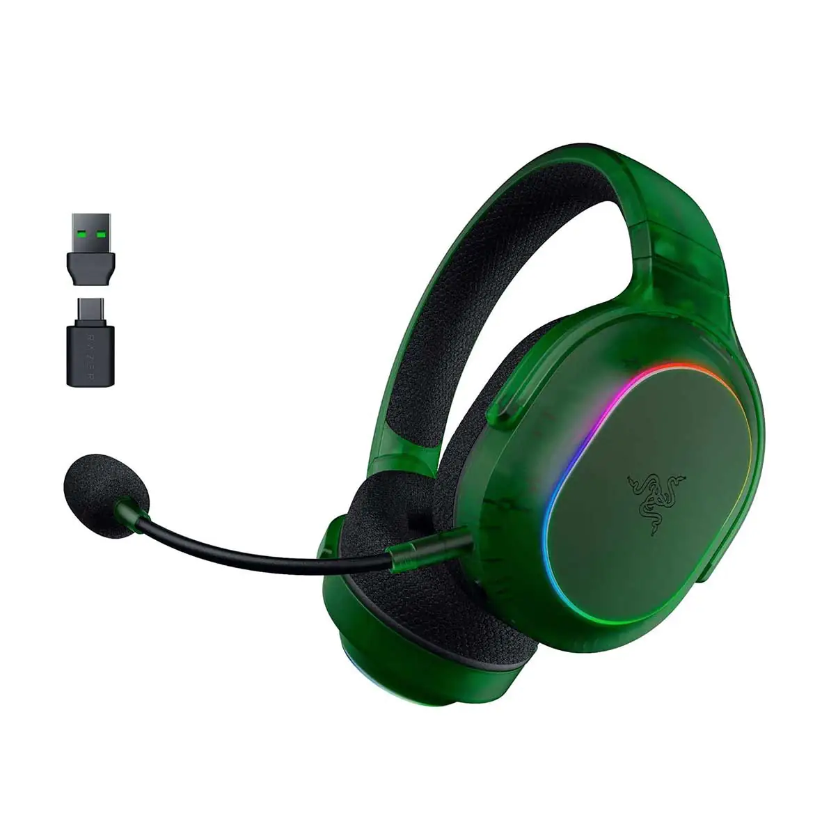 Razer Barracuda X Chroma Wireless Multi-Platform Gaming Headset with 6 Zone Earcup Lighting