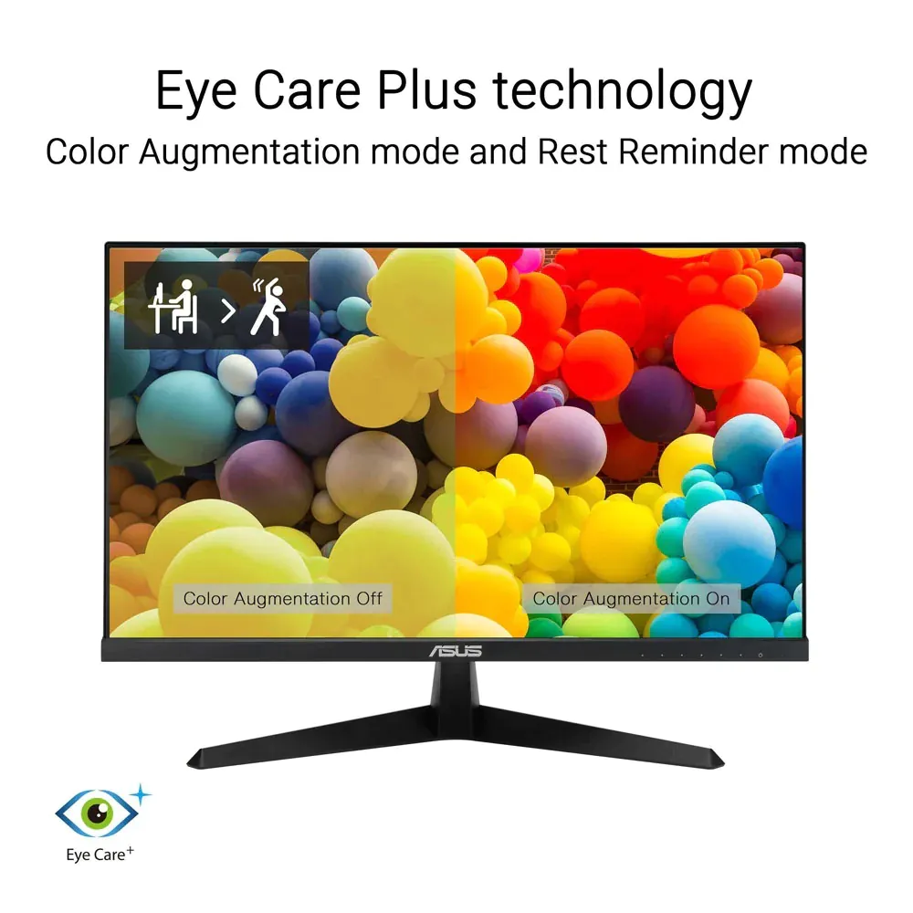【SAME-DAY DELIVERY】ASUS VY279HGR Eye Care Gaming Monitor – 27" FHD IPS 120Hz – 1ms – Adaptive-Sync – HDMI VGA