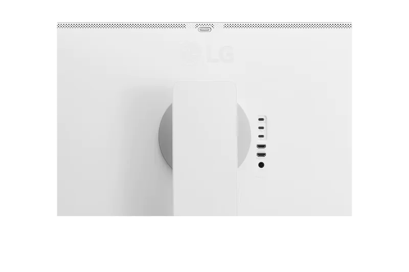 LG 32U850SA-W 32" 4K UHD IPS Monitor – USB-C 90W PD, Speakers, Webcam, Remote