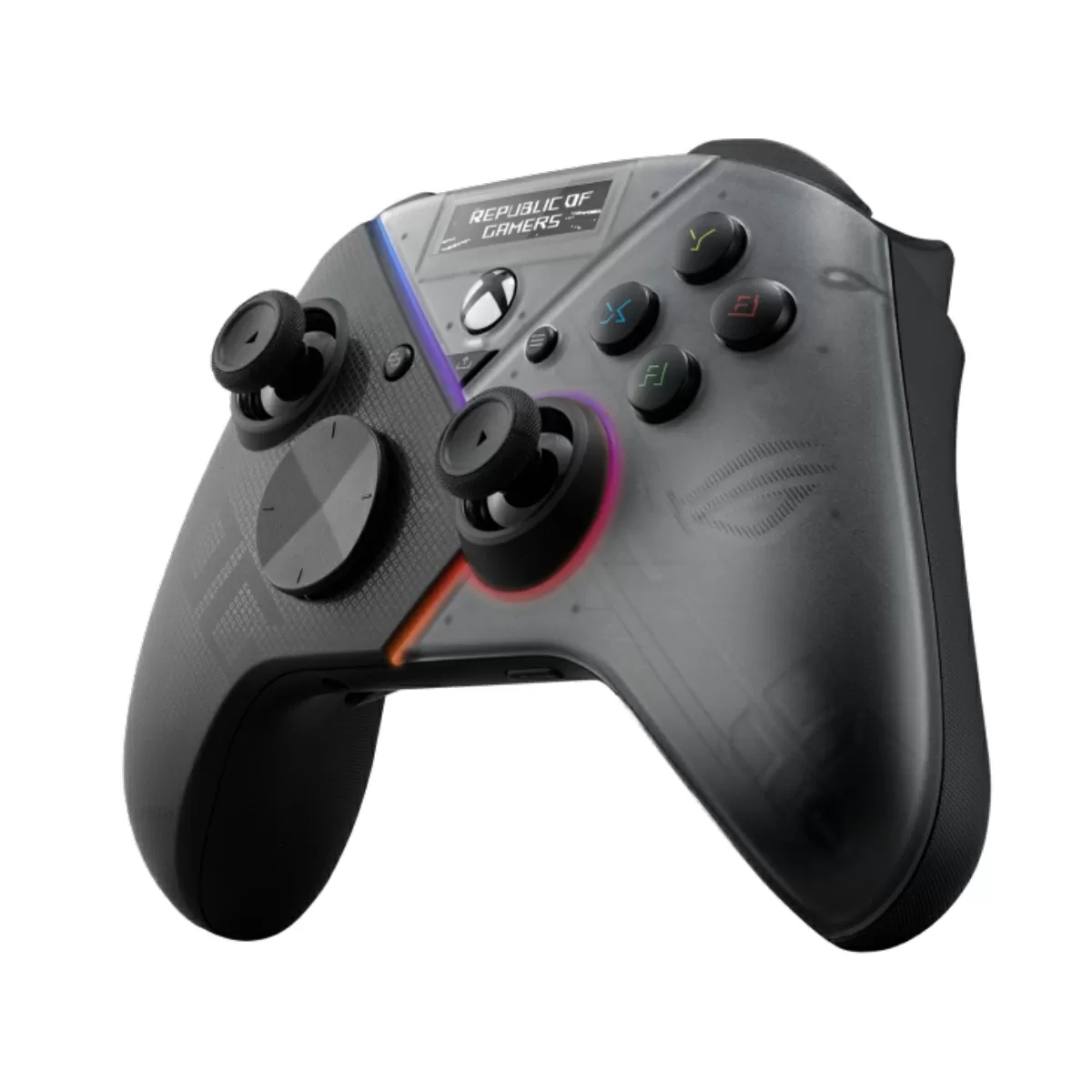 ROG Raikiri Pro Controller OLED display - Tri-mode Connect Wired / RF 2.4Ghz & Bluetooth / Xbox Series X|S / Xbox One