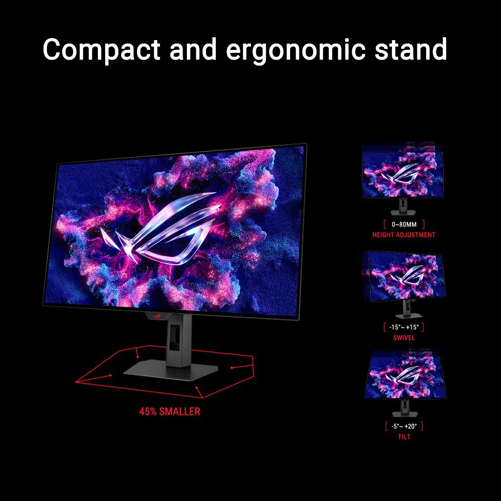 【SAME-DAY DELIVERY】ASUS ROG Strix OLED XG32UCWMG – 32" 4K Glossy WOLED 240Hz – 480Hz Dual Mode – 0.03ms Gaming Monitor
