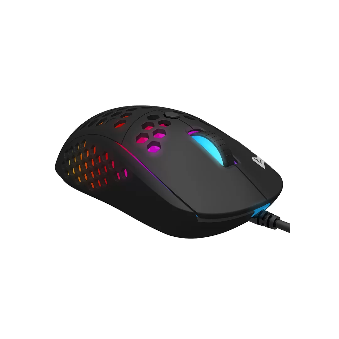 MonsterX BAKU Esports Wired Mouse with PMW 3360 Sensor / 12,000 DPI / 1000Hz Polling