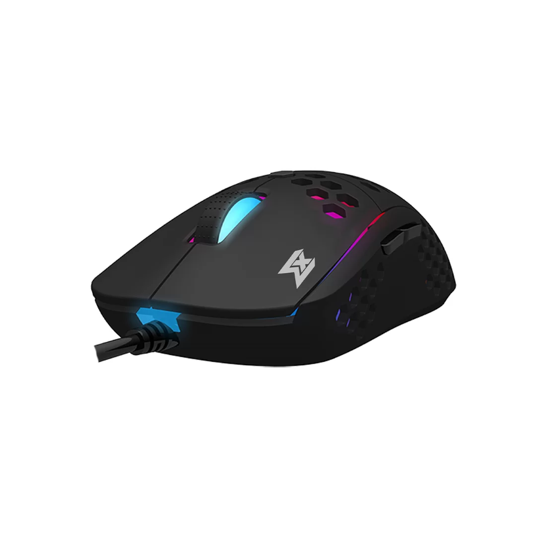 MonsterX BAKU Esports Wired Mouse with PMW 3360 Sensor / 12,000 DPI / 1000Hz Polling