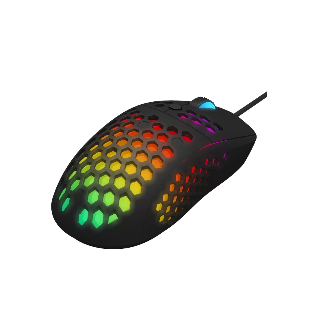 MonsterX BAKU Esports Wired Mouse with PMW 3360 Sensor / 12,000 DPI / 1000Hz Polling