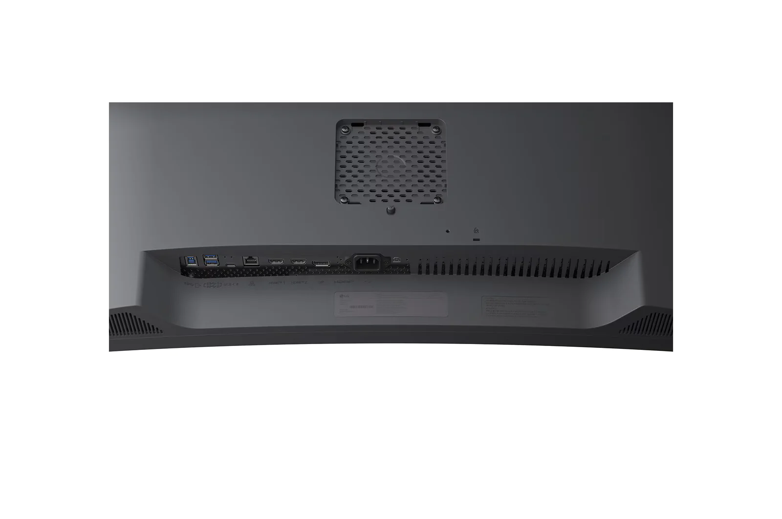 LG Monitor (Curved WQHD IPS 100Hz DP USB-C KVM HAS SPK) - 34U650A-B