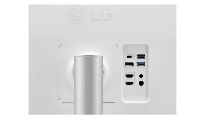 LG Monitor (UHD 4K IPS HDR400 DP USB-C HAS SPK) - 27UP850K-W