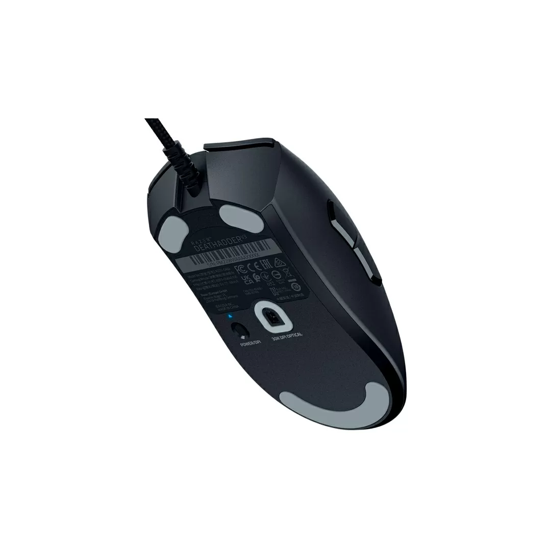 Razer DeathAdder V3 Lightweight Optical Wired Gaming Mouse with 8K Hz HyperPolling Technology