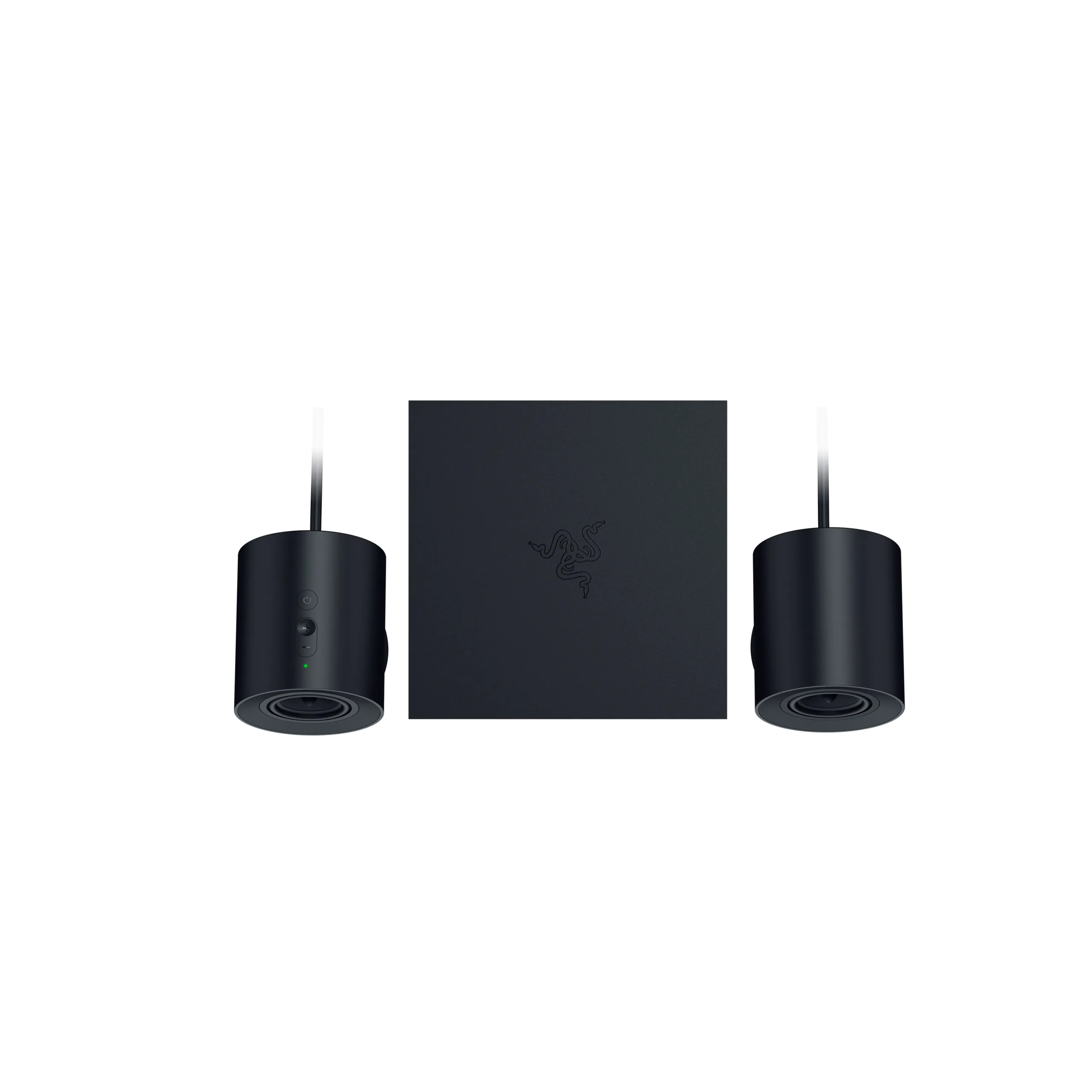 Razer Nommo V2 Full-Range 2.1 PC Gaming Speakers with Wired Subwoofer / 3” Drivers / 5-Panel Crown / Razer Chroma Lighting