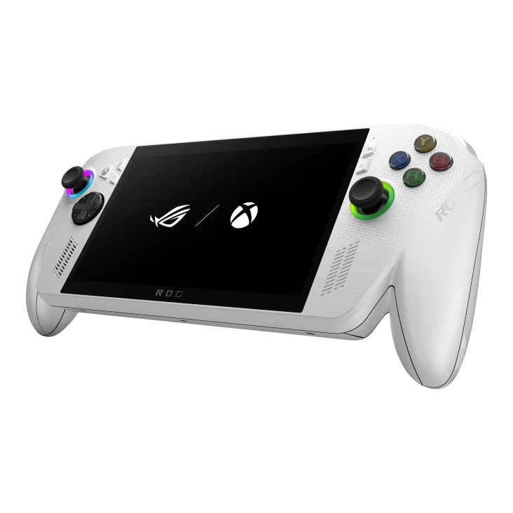 ROG Xbox Ally Gaming Handheld White — AMD Radeon Graphics - 7" FHD 120Hz - AMD Ryzen Z2 A Processor - 16GB RAM - 512GB SSD