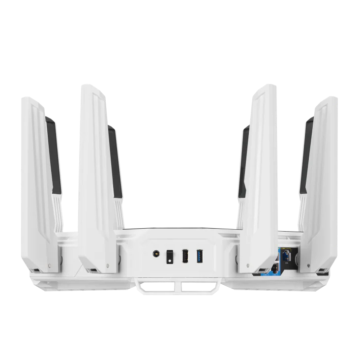 【SAME-DAY DELIVERY】ASUS ROG Rapture GT-BE19000AI WiFi 7 AI Tri-band Gaming Router – Dual 10G Ports – Docker Support