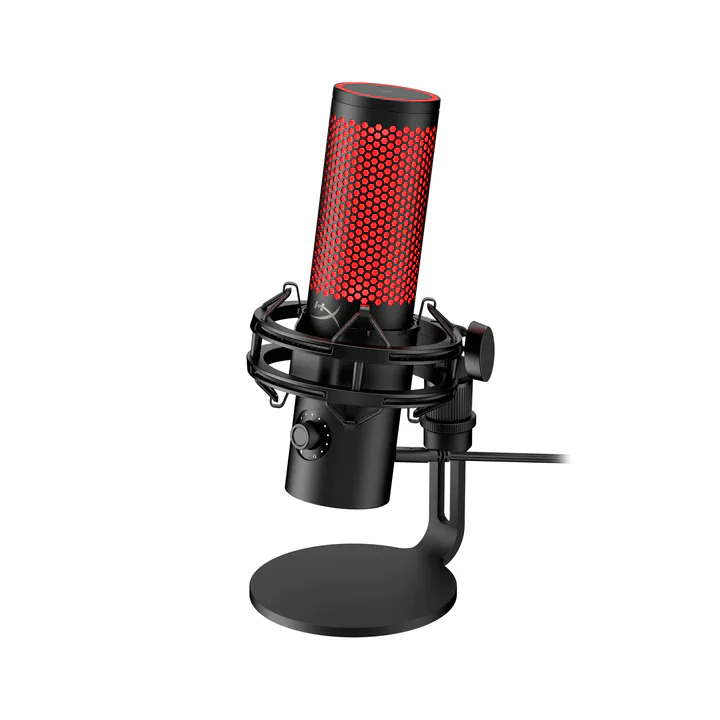 HyperX QuadCast 2 Wired Multi-Pattern USB Electret Condenser Microphone