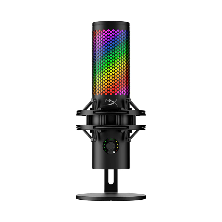 HyperX QuadCast 2 S Wired Multi-Pattern USB Electret Condenser Microphone