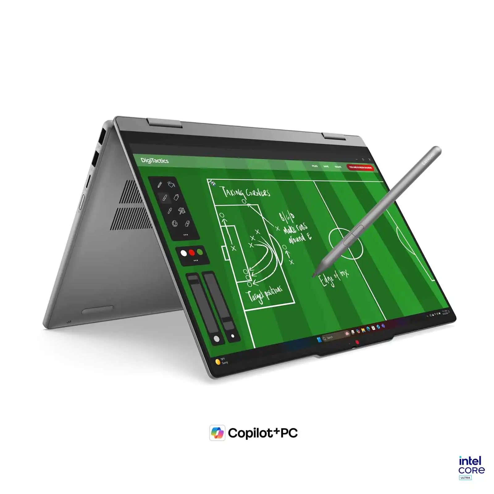 [Same‑Day Delivery] Lenovo IdeaPad 5 2-in-1 Convertible Laptop – 14" WUXGA IPS Touch – Intel Core Ultra 7 – 16GB RAM – 512GB SSD