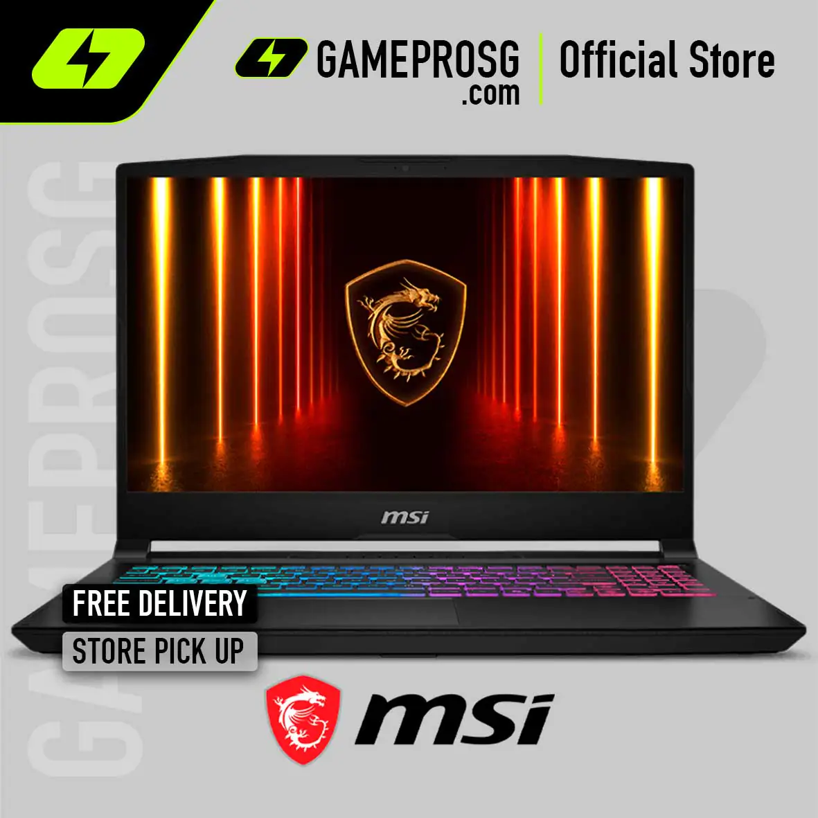 MSI Katana 15 HX B14WFK-452SG / Intel Core i7 processor 14650HX / NVIDIA GeForce RTX 5060 Graphics