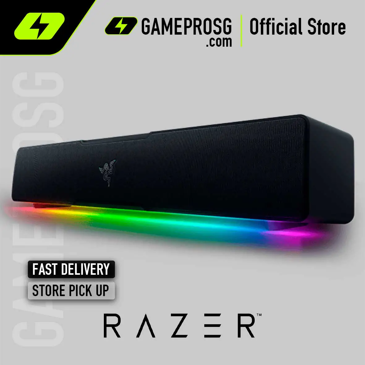 Razer Leviathan V2 X Bluetooth Gaming Speaker with RGB Lighting