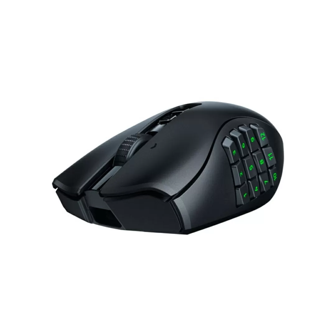 Razer Naga V2 Pro Wireless MMO Gaming Mouse Focus Pro 30K Optical Sensor
