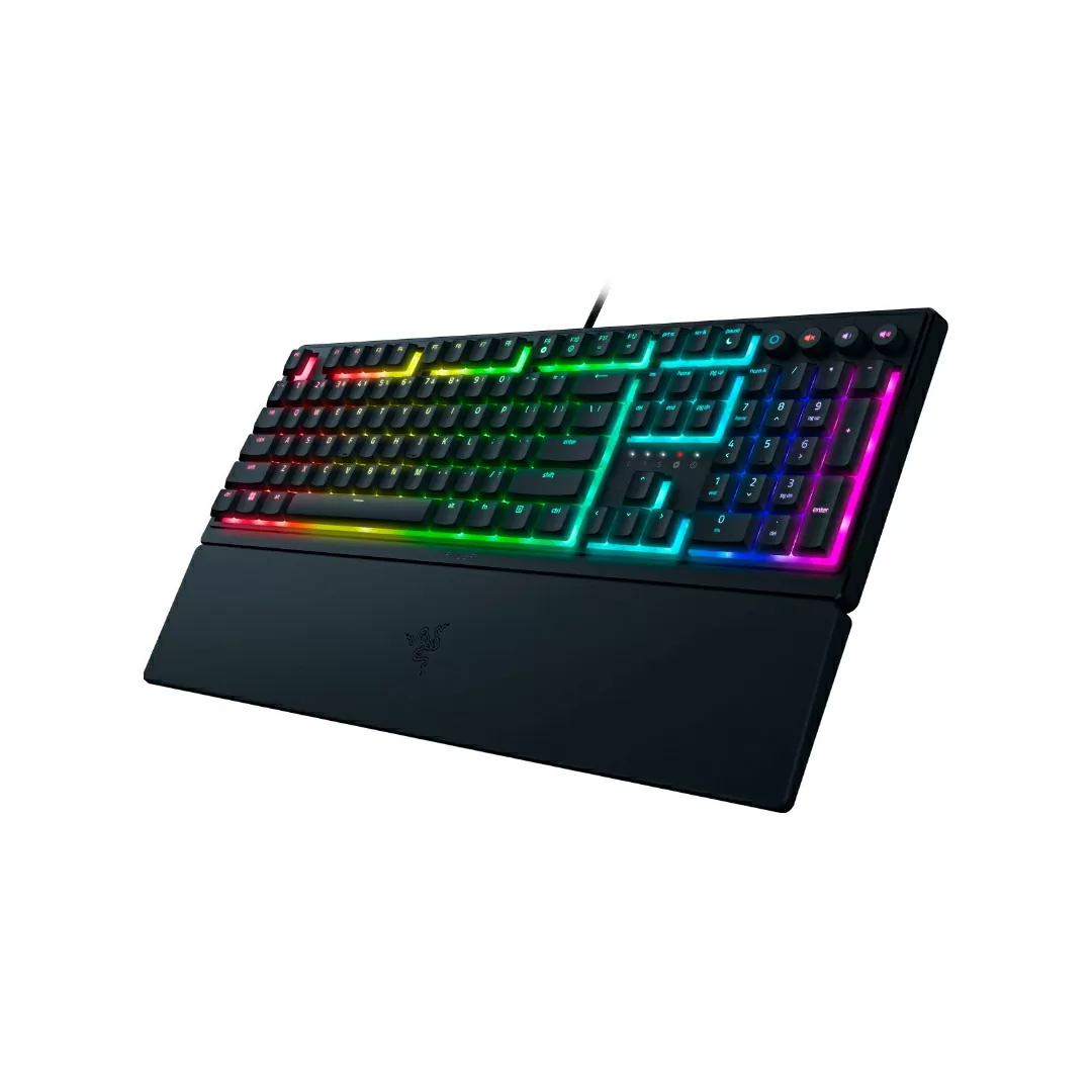 Razer Ornata V3 Full-Size Low-profile Wired Mecha-Membrane Gaming Keyboard
