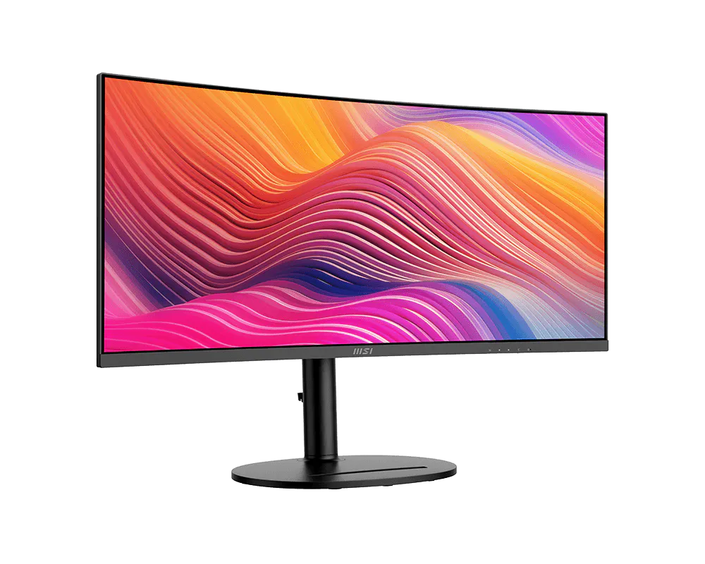 MSI Modern MD342CQP – 34" UWQHD 1500R VA 120Hz – USB-C 98W Curved Monitor App