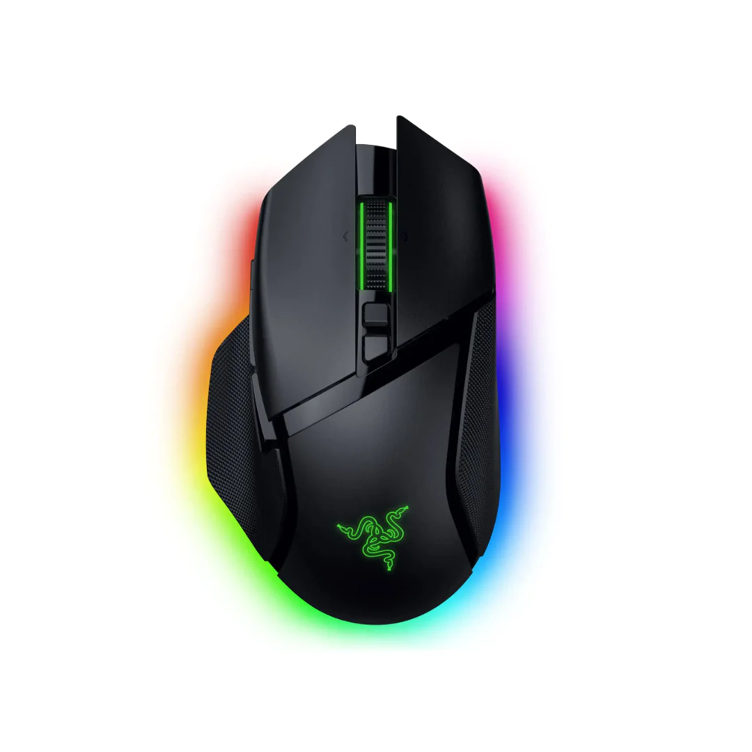 Razer Basilisk V3 Pro 35K Wireless Ergonomic Gaming Mouse with HyperScroll Tilt Wheel & Chroma RGB Lighting