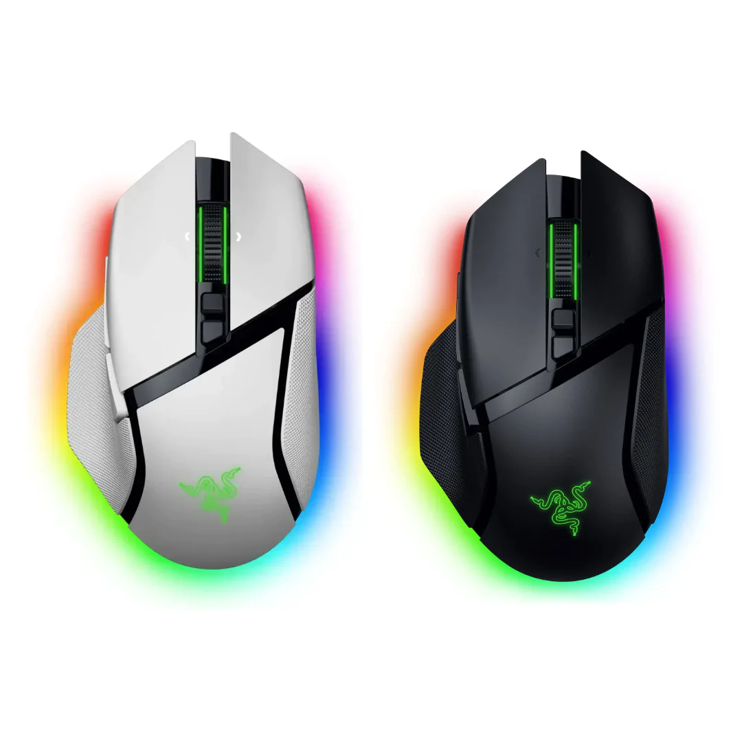 Razer Basilisk V3 Pro 35K Wireless Ergonomic Gaming Mouse with HyperScroll Tilt Wheel & Chroma RGB Lighting