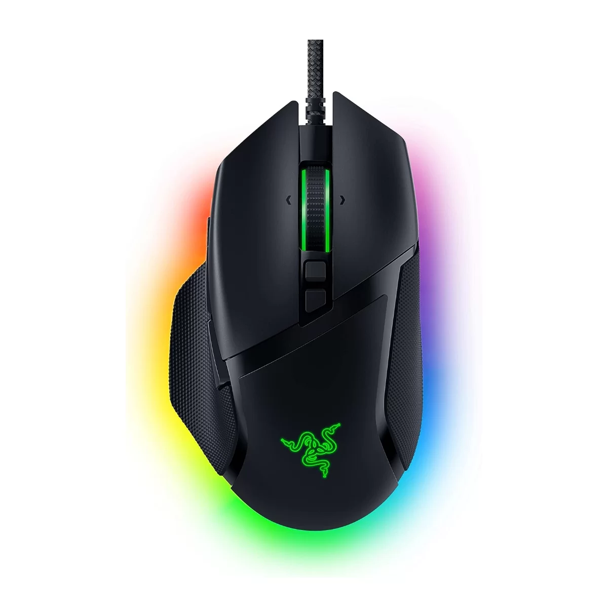 Razer Basilisk V3 Wired Optical Ergonomic Gaming Mouse with Chroma RBG Lighting
