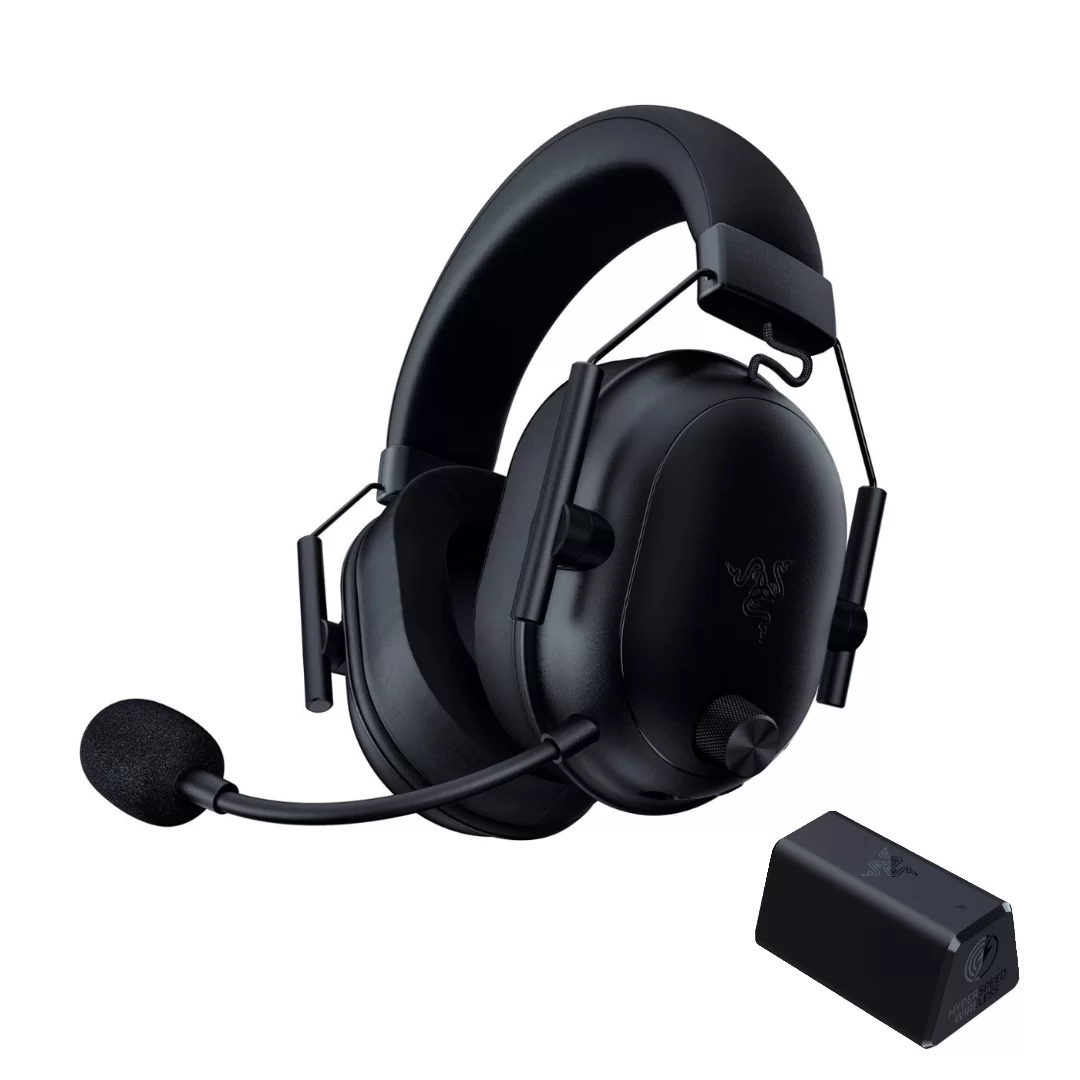 Razer BlackShark V2 Hyperspeed Wireless Gaming Headset / Tri-Mode Connectivity / THX Spatial Audio