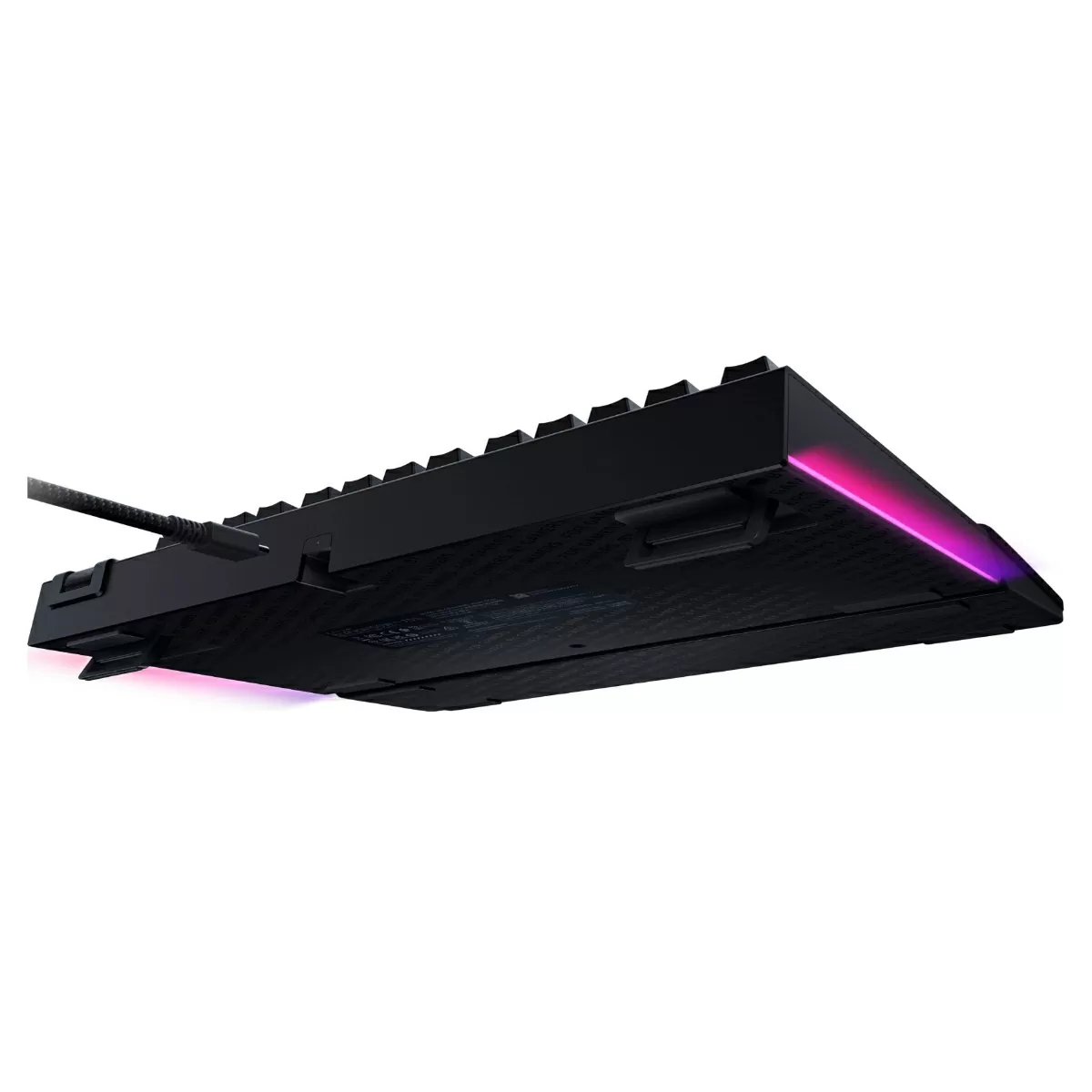 Razer BlackWidow V4 75% Wired Orange Switch Gaming Keyboard with Hot-Swappable Design - Black
