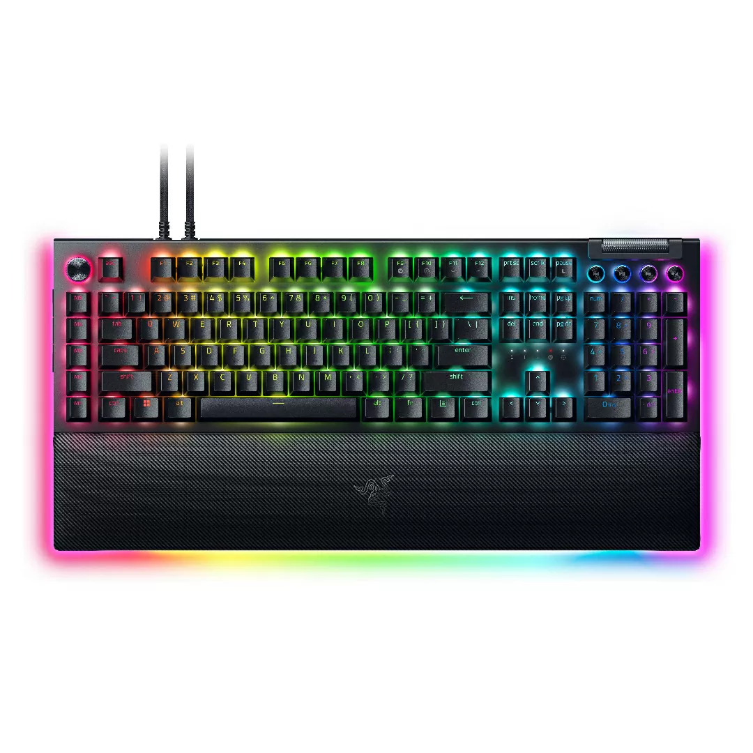 Razer BlackWidow V4 Pro Full Size Wired Mechanical Gaming Keyboard with Chroma RGB