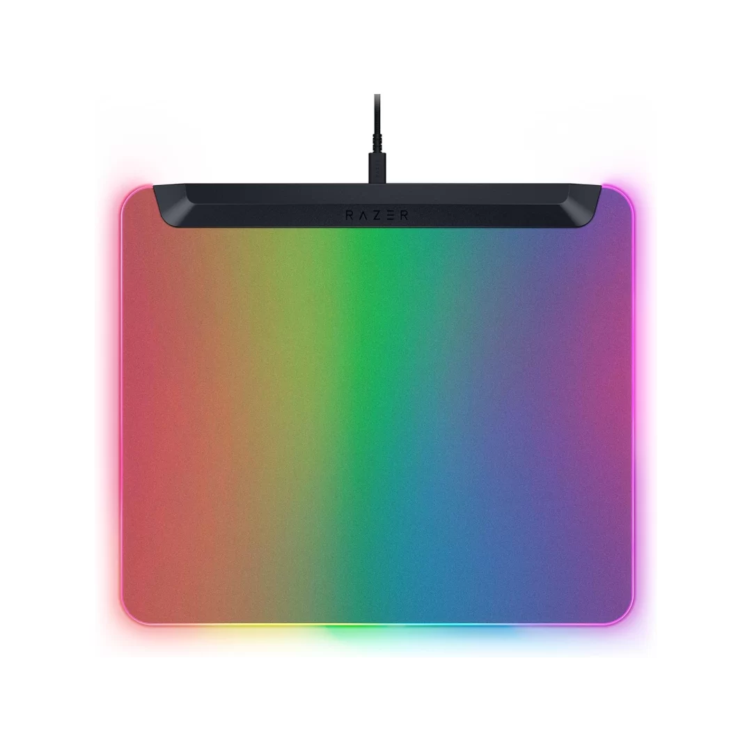 Razer Firefly V2 Pro Hard Surface Fully Illuminated RGB Gaming Mouse Mat - Black
