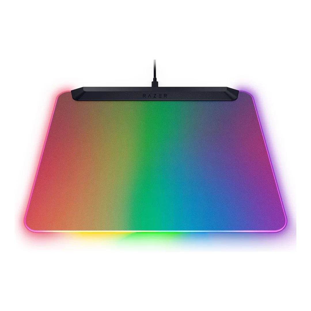 Razer Firefly V2 Pro Hard Surface Fully Illuminated RGB Gaming Mouse Mat - Black